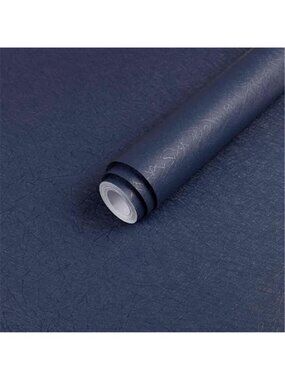 Dark Blue Peel Stick Wallpaper Removable Self Adhesive Vinyl Contact Paper Roll